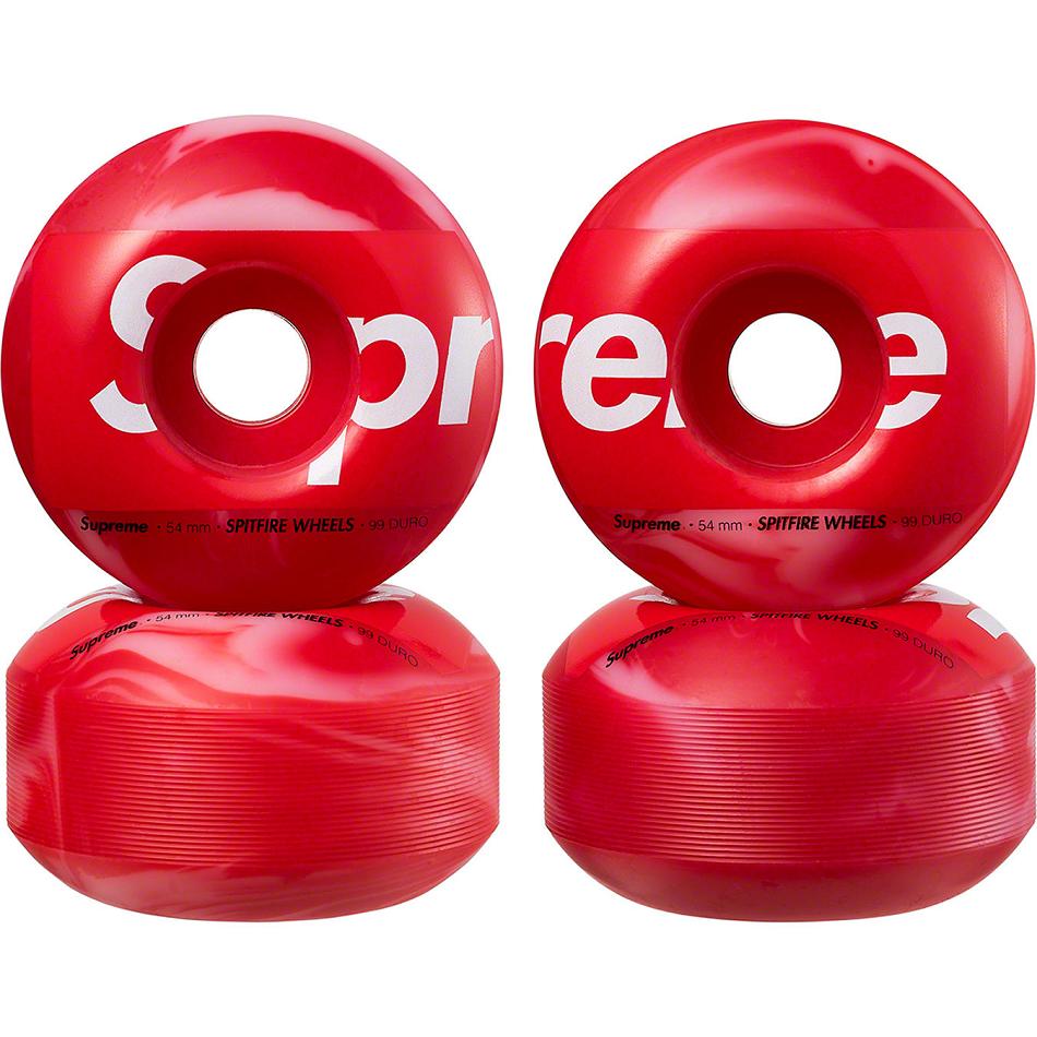 Accessoires Supreme Spitfire® Shop Wheels (Set of 4) Skateboard Rouge | FR174YU