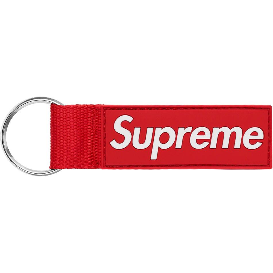 Accessoires Supreme Webbing Keychain Rouge | FR183GL