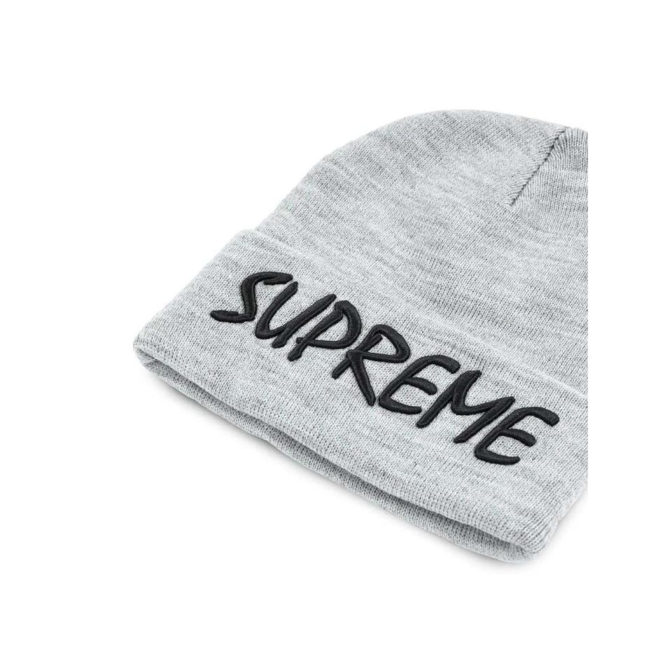 Chapeaux Supreme FTP knitted Beanie Grise | FR110ZG