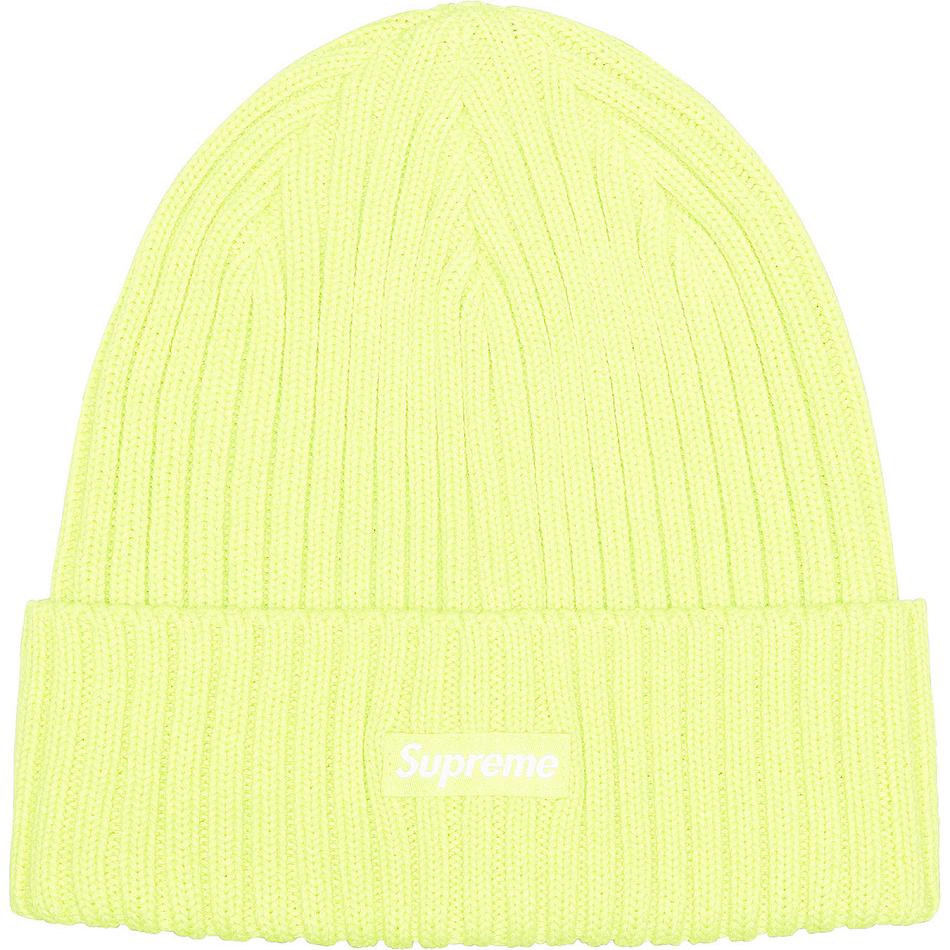 Chapeaux Supreme Overdyed Beanie Jaune | FR158HK