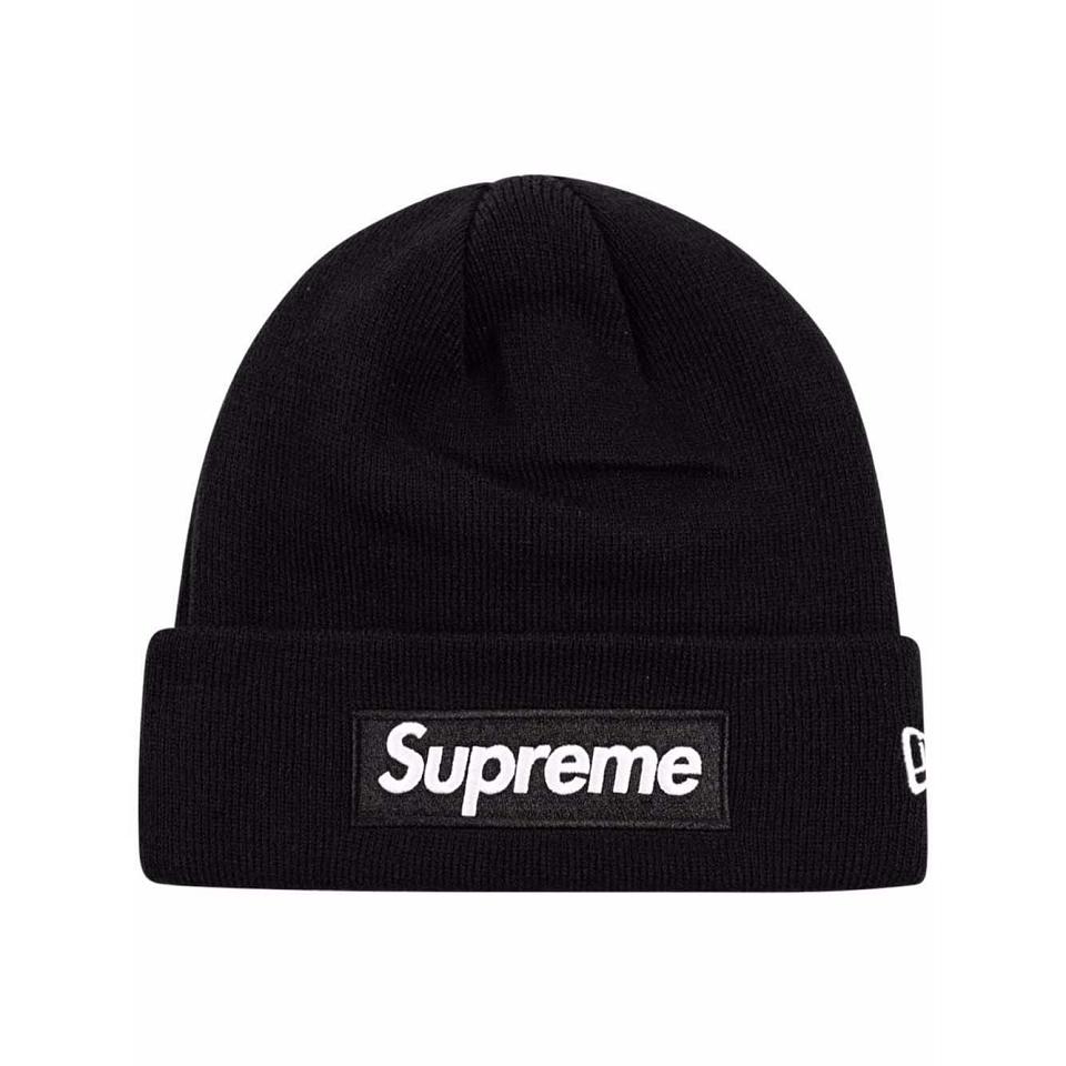 Chapeaux Supreme x New Era Box Logo Beanie Noir | FR106HK