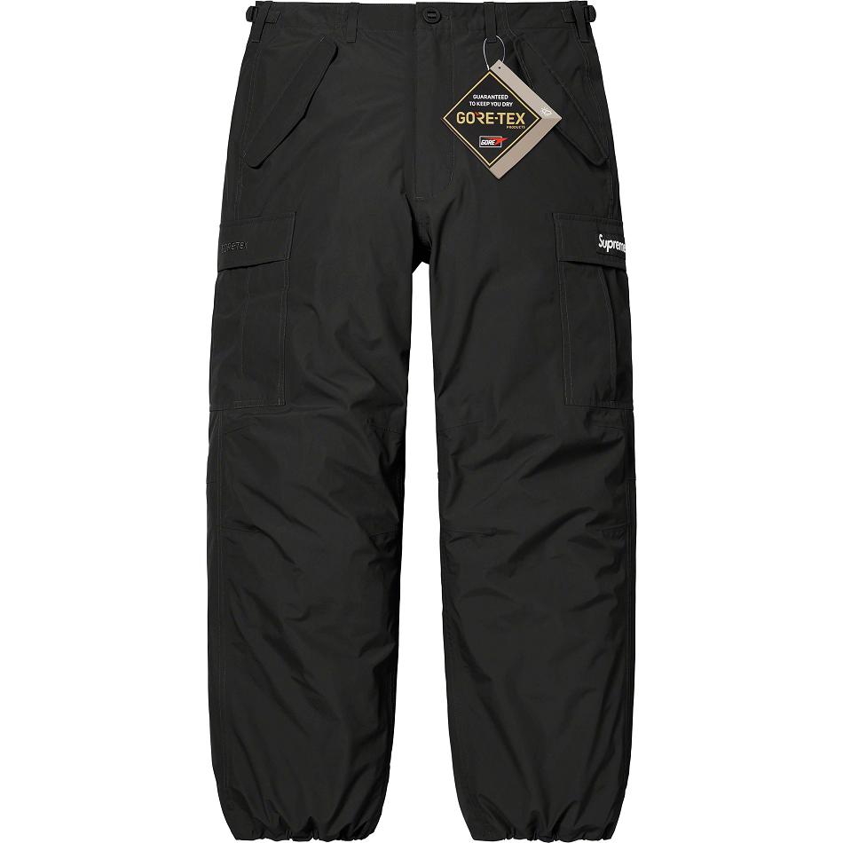 Pantalon Supreme GORE-TEX PACLITE® Cargo Pant Noir | FR412PQ