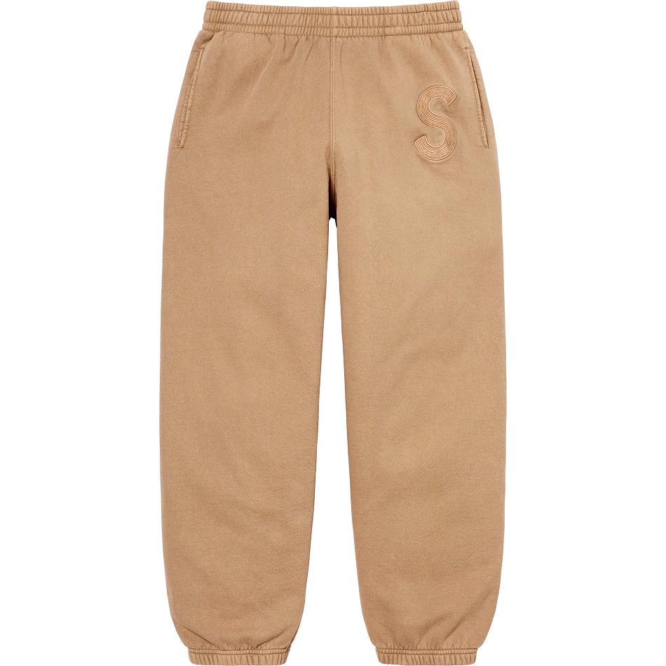 Pantalon Supreme Overdyed S Logo Sweatpant Marron | FR405EX