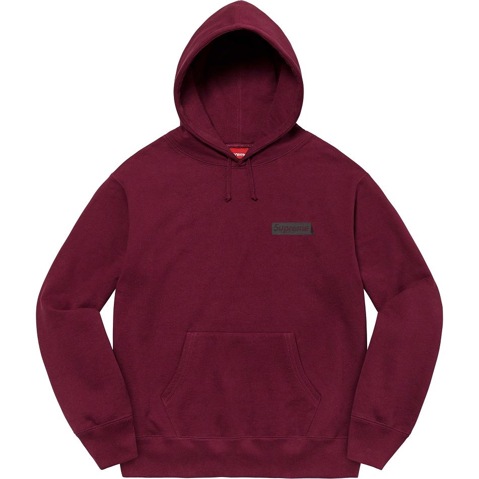 Sweats Supreme Fiend Encapuchonné Bordeaux | FR290KI