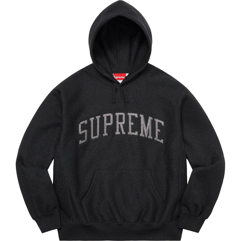 Sweats Supreme Glitter Arc Encapuchonné Noir | FR298MA