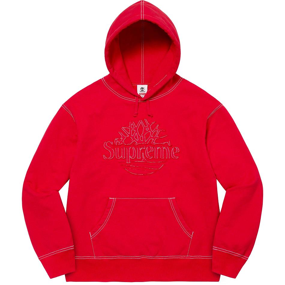 Sweats Supreme Timberland® Encapuchonné Rouge | FR300WY