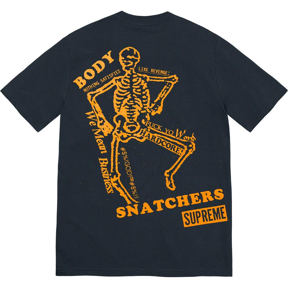 T Shirts Supreme Body Snatchers Tee Bleu Marine | FR244BC