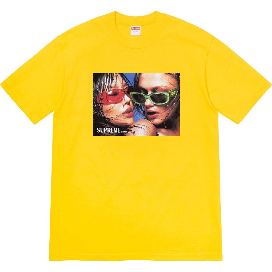 T Shirts Supreme Eyewear Tee Jaune | FR224RW