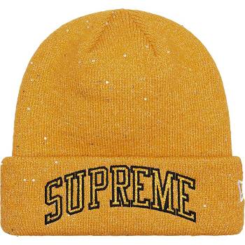 Chapeaux Supreme New Era® Metallic Arc Beanie Doré | FR147TV