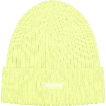 Chapeaux Supreme Overdyed Beanie Jaune | FR158HK