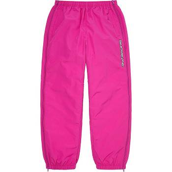 Pantalon Supreme Full Zip Baggy Warm Up Pant Rose | FR431EX