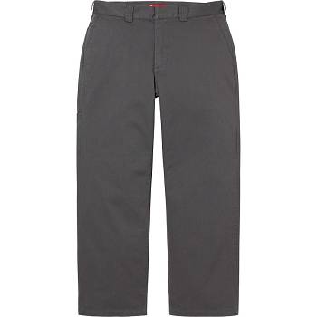 Pantalon Supreme Travail Pant Grise | FR419JJ