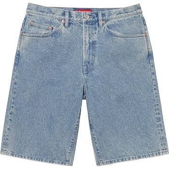 Shorts Supreme Baggy Denim Bleu | FR355TV