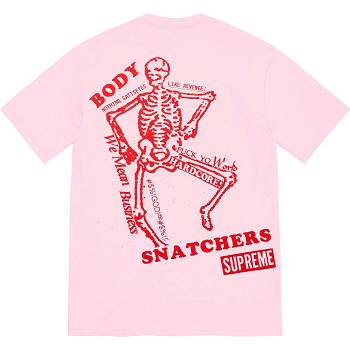 T Shirts Supreme Body Snatchers Tee Rose | FR246MA