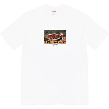 T Shirts Supreme Strawberries Tee Blanche | FR250RW