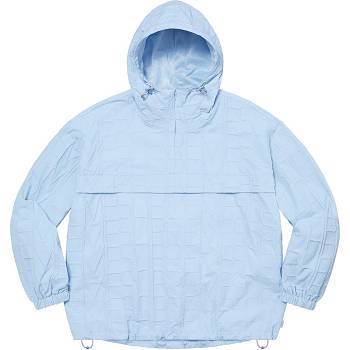 Vestes Supreme Repeat Stitch Anorak Bleu | FR441DN